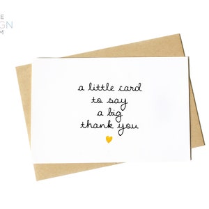 Danke-Karte | Vielen Dank | Dankeskarten | Personalisierte Karte | Leere Karte | Personalisiert | Vielen Dank | Mit Dank | Hinweis-Karte | Leer Hinweis