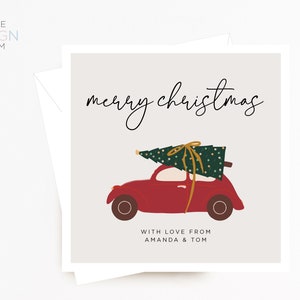 Tarjeta de Navidad personalizada / Tarjeta de Navidad / Navidad / Tarjeta festiva / Tarjeta familiar / Ideas de Navidad / Regalo de Navidad / Tarjeta personalizada