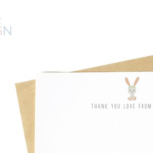 Ostern Dankeskarte | Danke | Personalisierte Karte | Ostern | Kinder Ostern | Kinder Dankeschön | Kinder Dankeschön | Kinder | Personalisierte