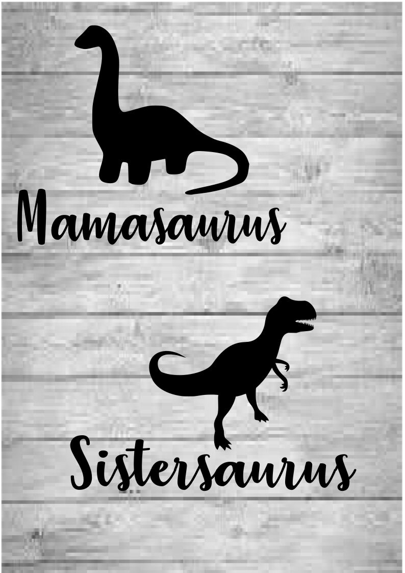 Download Family DInosaur SVG Mamasaurus Svg Daddysaurus Svg | Etsy