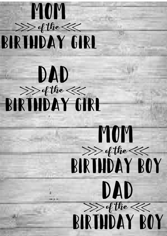 Download Mom Of The Birthday Boy Girl Svg Etsy