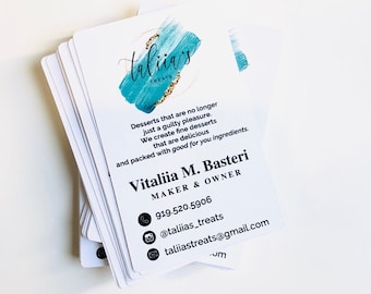 Custom Business Cards, Thank You Cards, Custom Thank You Cards, Business Cards, Small Business Cards, Business Marketing, Media Cards