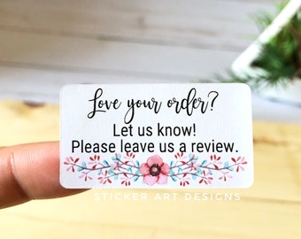 36 Review Stickers, Business Packaging Stickers, Small Business Stickers, Best Business Stickers, Leave A Review Stickers, Packaging Labels