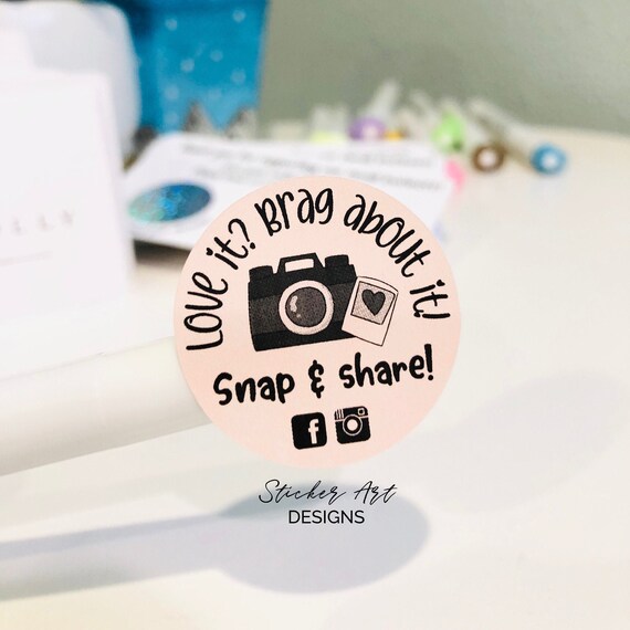 Snap online stickers love