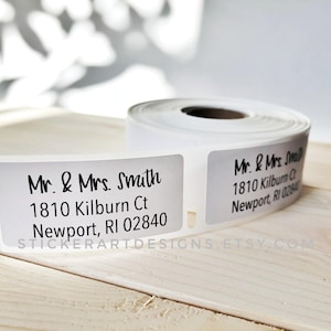 100/200/300 1 Wedding RSVP Labels, Return Address Labels, Custom Labels, Personalized Labels, Thank You Labels, Wedding Invitation Labels image 1