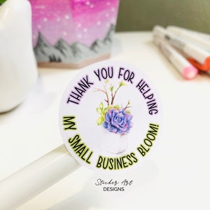 42 Thank You for Helping My Small Business Bloom Small - Etsy