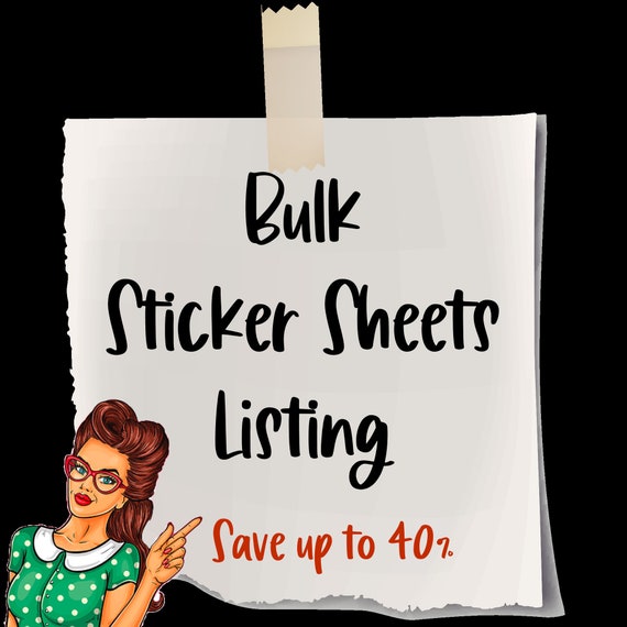 Bulk Stickers Business Bulk Supplies Bulk Business Labels Etsy