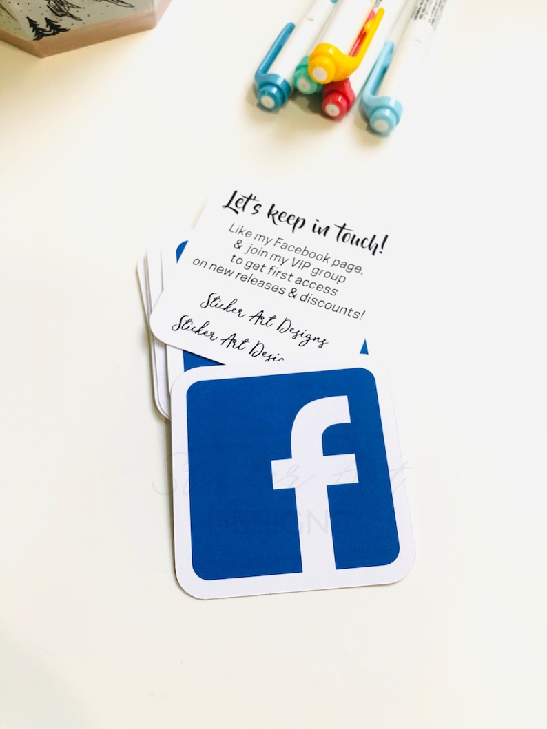 Facebook Card Making Custom Instagram Social Media Cards Facebook Cards Craft - Etsy