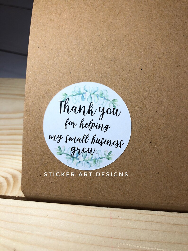 30 Small Business Stickers Handmade Shop Stickers Packaging Etsy