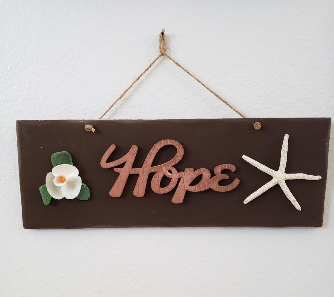 Hope wall hanging Etsy