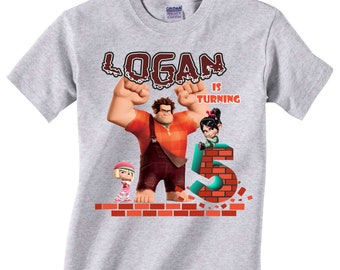 vanellope birthday shirt