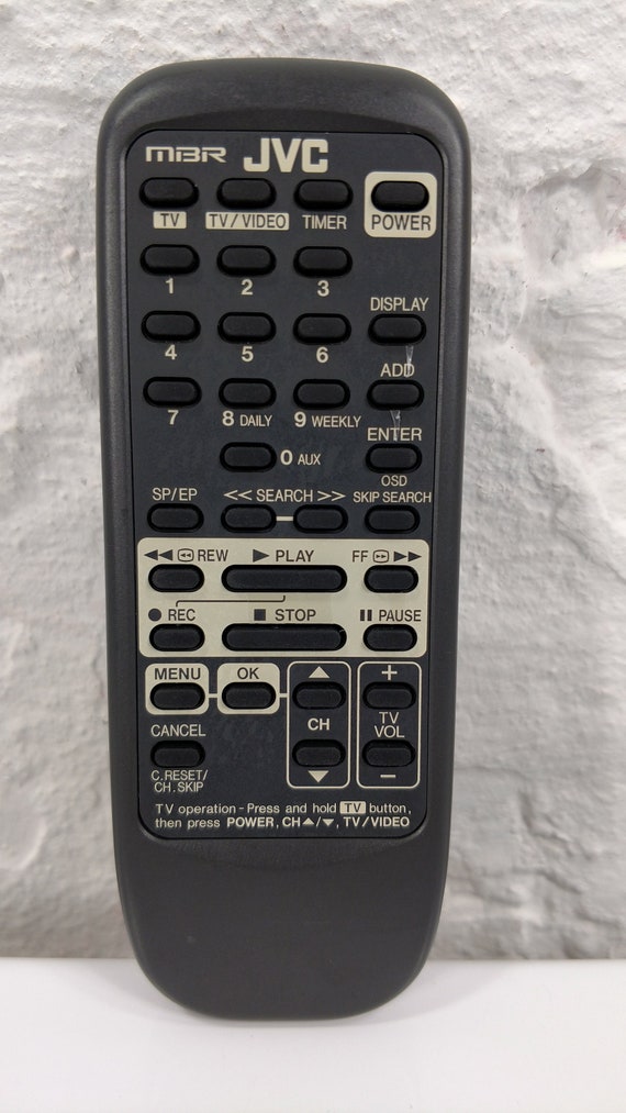JVC MBR 621M Remote Control Etsy