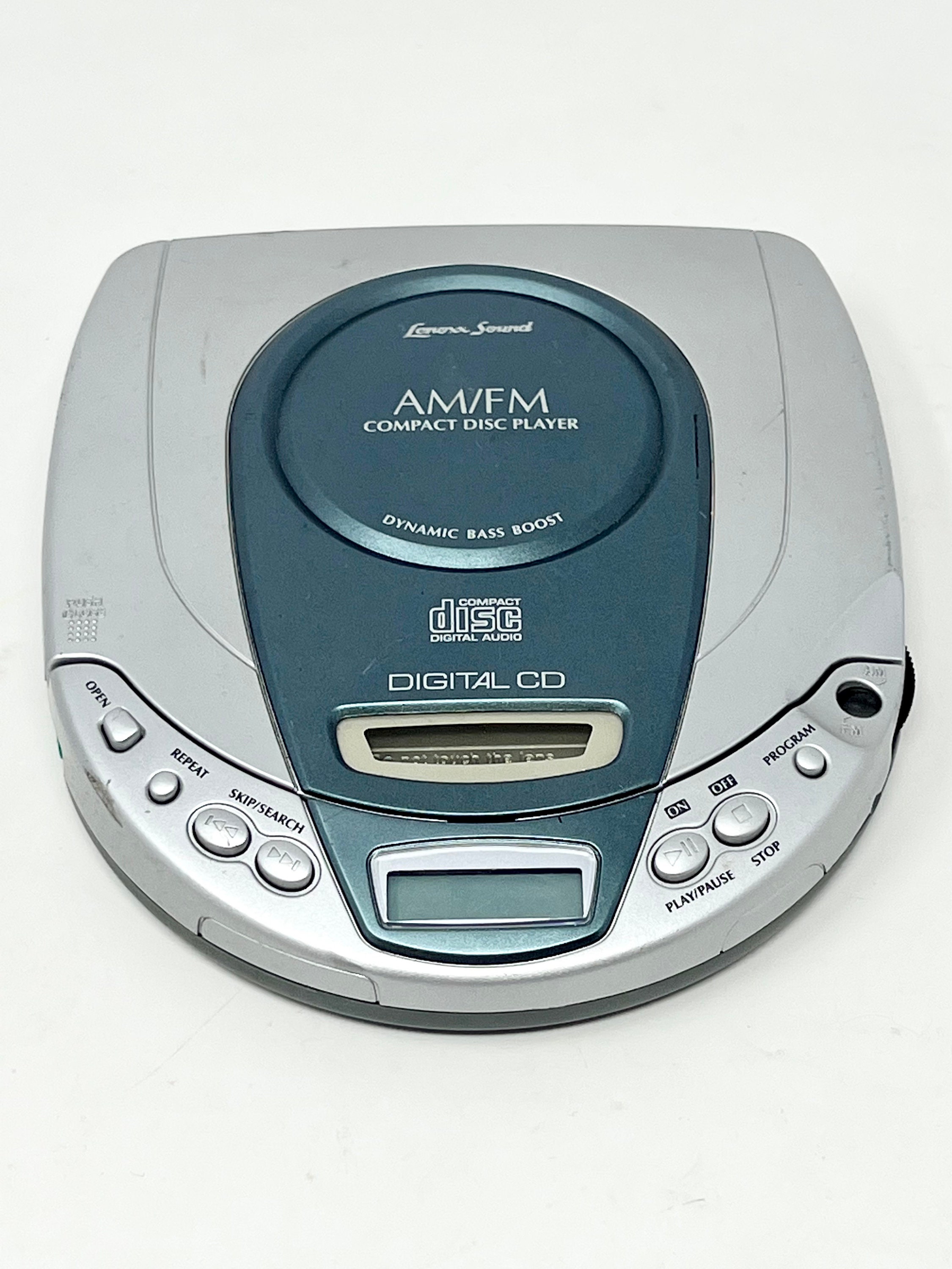 Lenoxx Sound Portable CD Player Discman With Am/fm CD61