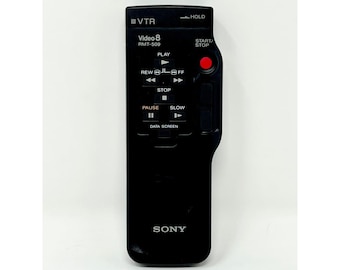 Remote Control Sony VTR RMT - 708 Video 8 - Tested and Working - Etsy