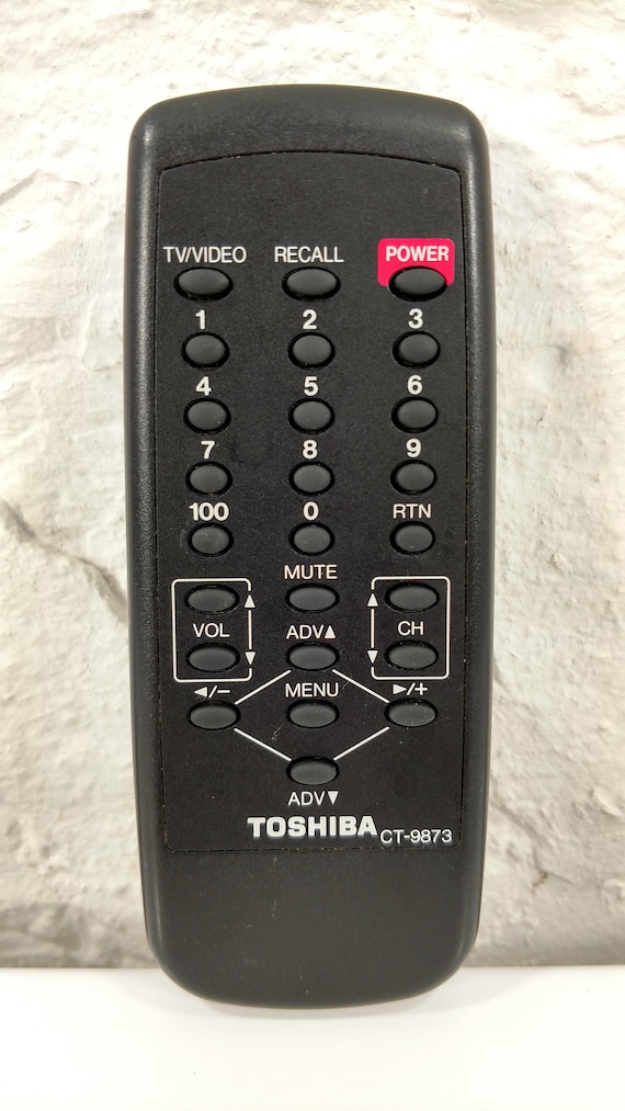 Toshiba CT-9873 Télécommande TV pour CF19F30 CF19G22 CF19H22 CF19H32  CF20F40 -  France