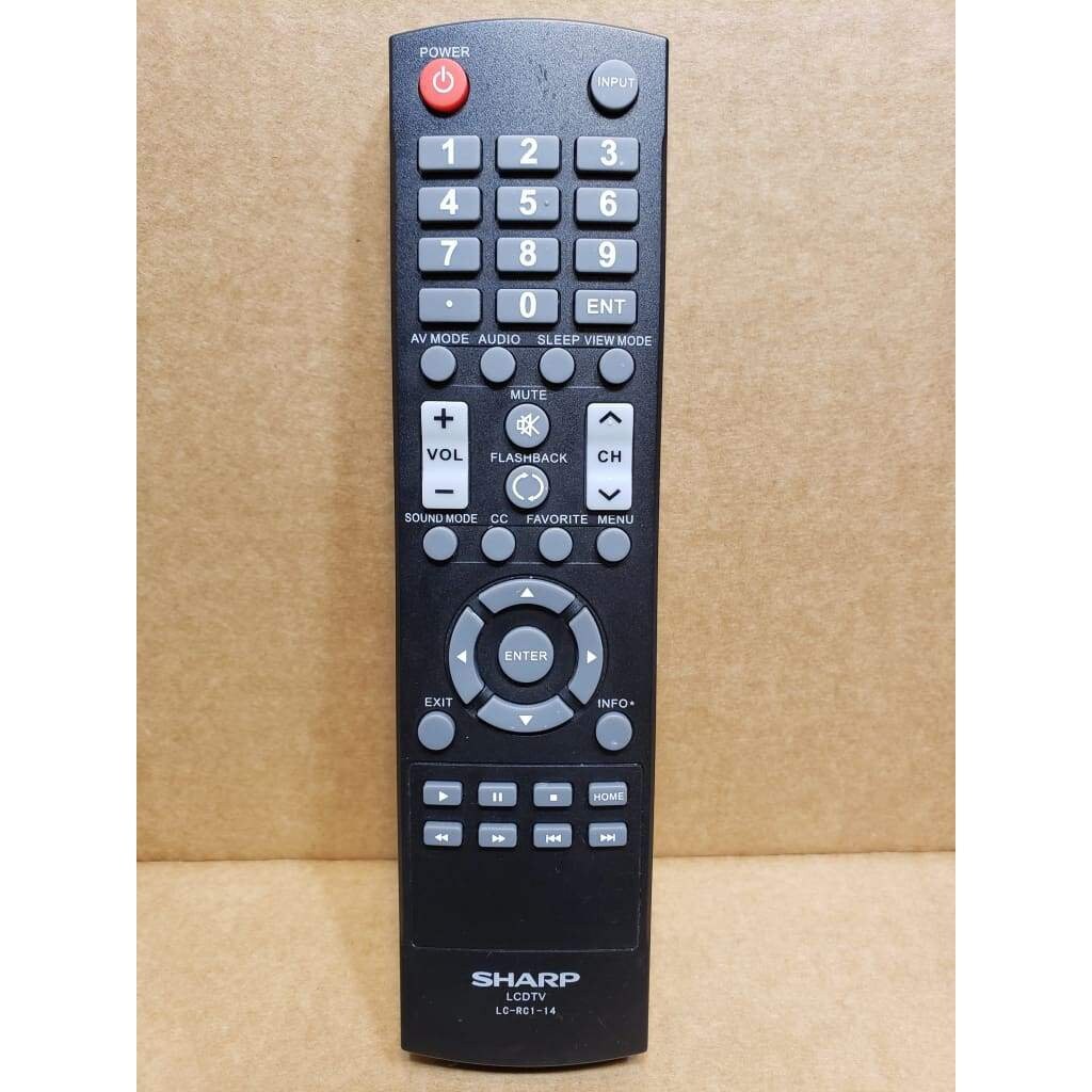 SHARP LCRC114 TV Remote Control Etsy