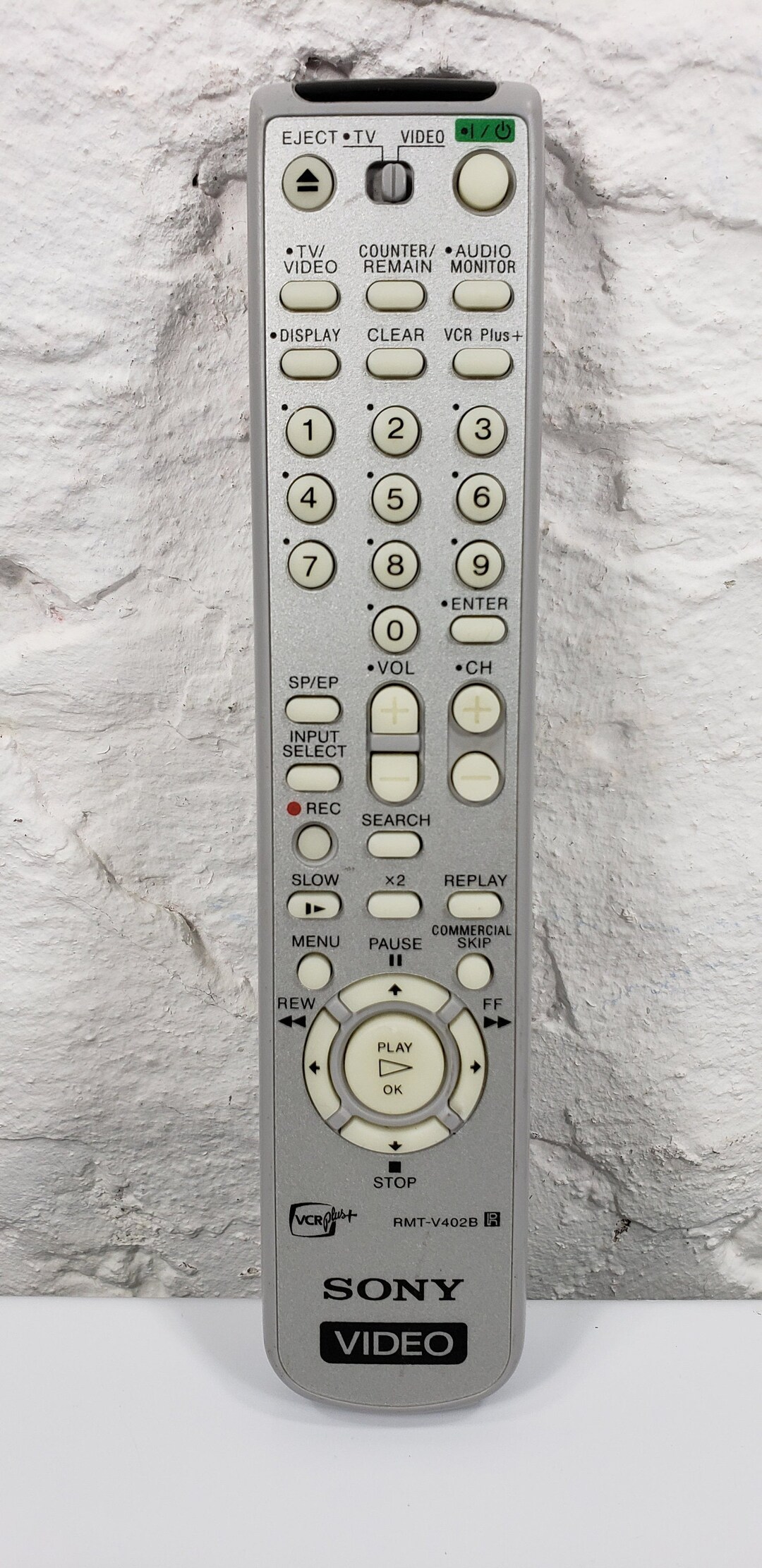 Sony RMTV402B VCR VHS Remote Control Etsy