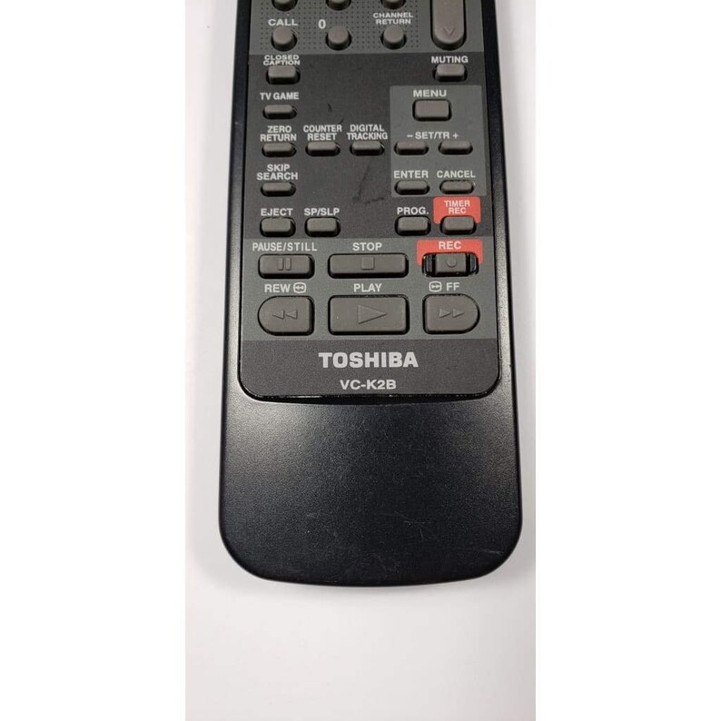 Toshiba VC-K2B VCR Remote Control