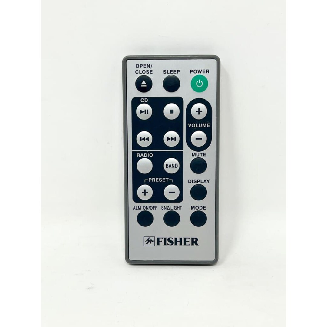 Fisher CD Player Clock Radio Remote Control - Etsy