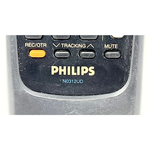 Philips N0312UD TV/VCR Combo Remote Control - Etsy