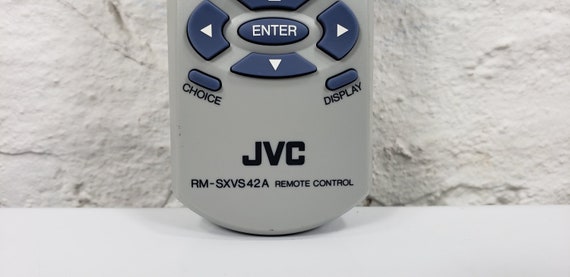 JVC RM-SXVS42A remote control DVD Works 