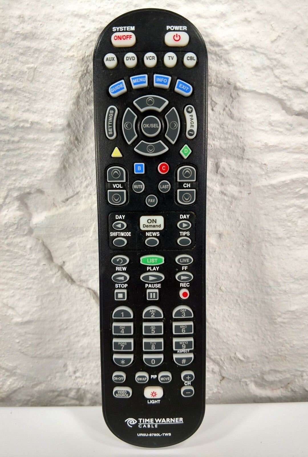 Time Warner UR5U8780LTWS TV Remote Control Etsy