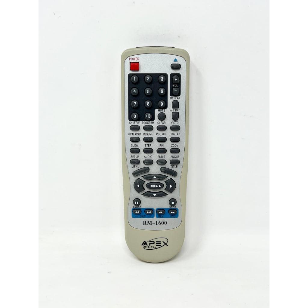Apex RM-1600 DVD Player Remote Control - Etsy