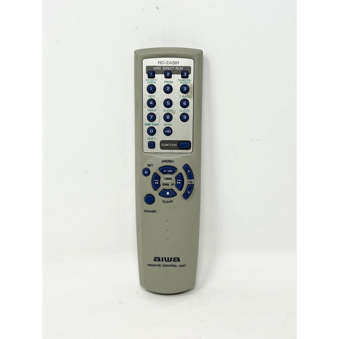 Aiwa RC-ZAS01 Audio System Remote Control - Etsy