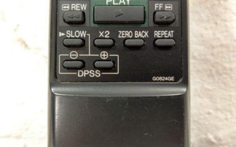 Sharp G0824GE VCR Remote Control