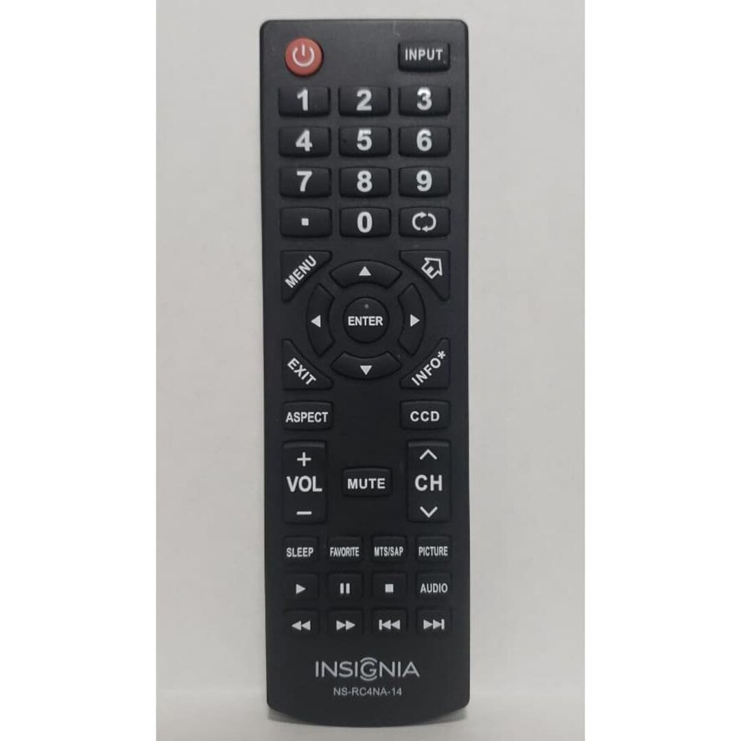 Insignia NSRC4NA14 TV Remote Control Etsy