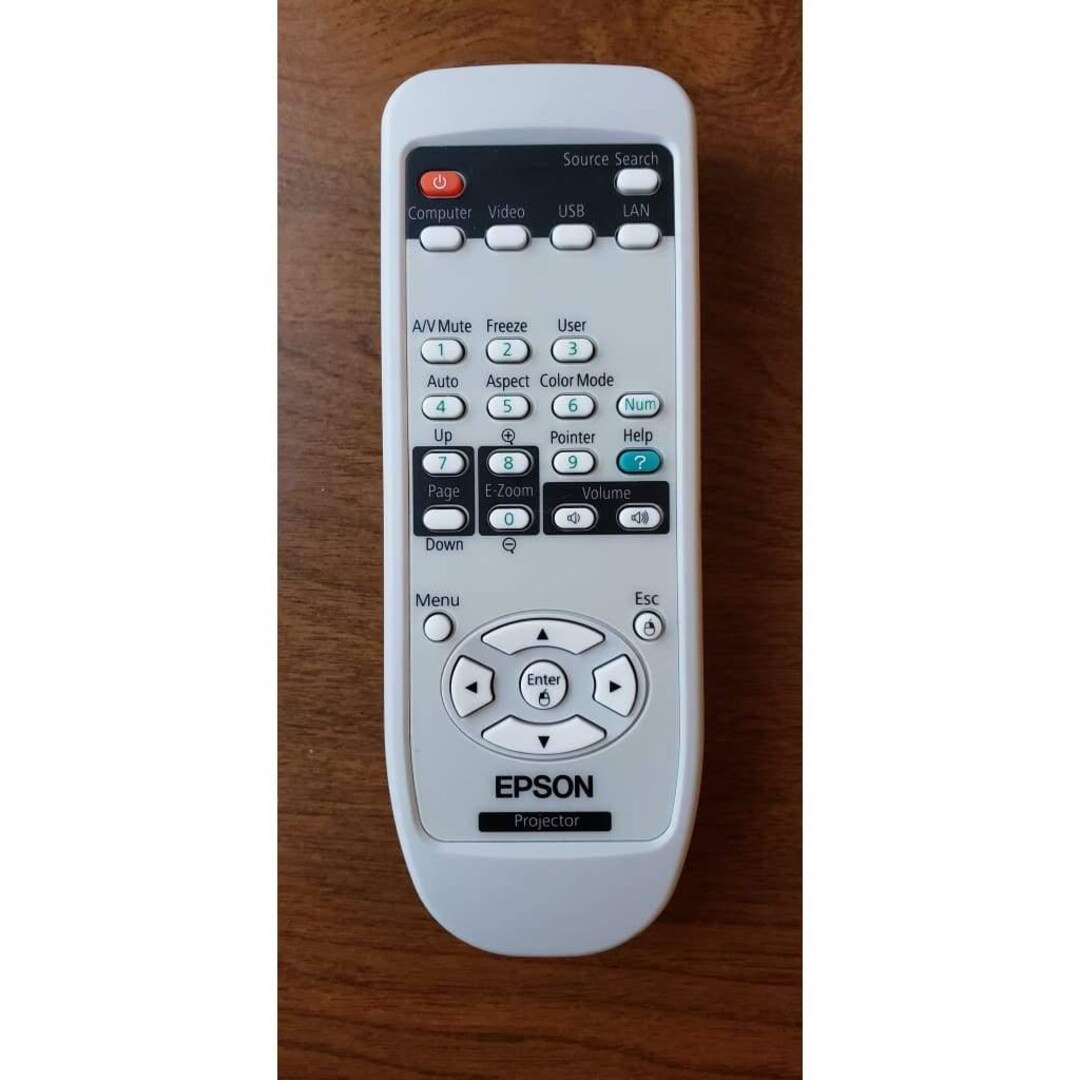 Epson 151944201 Projector Remote Control for Epson 85+ 824+ 826W+ 825 ...