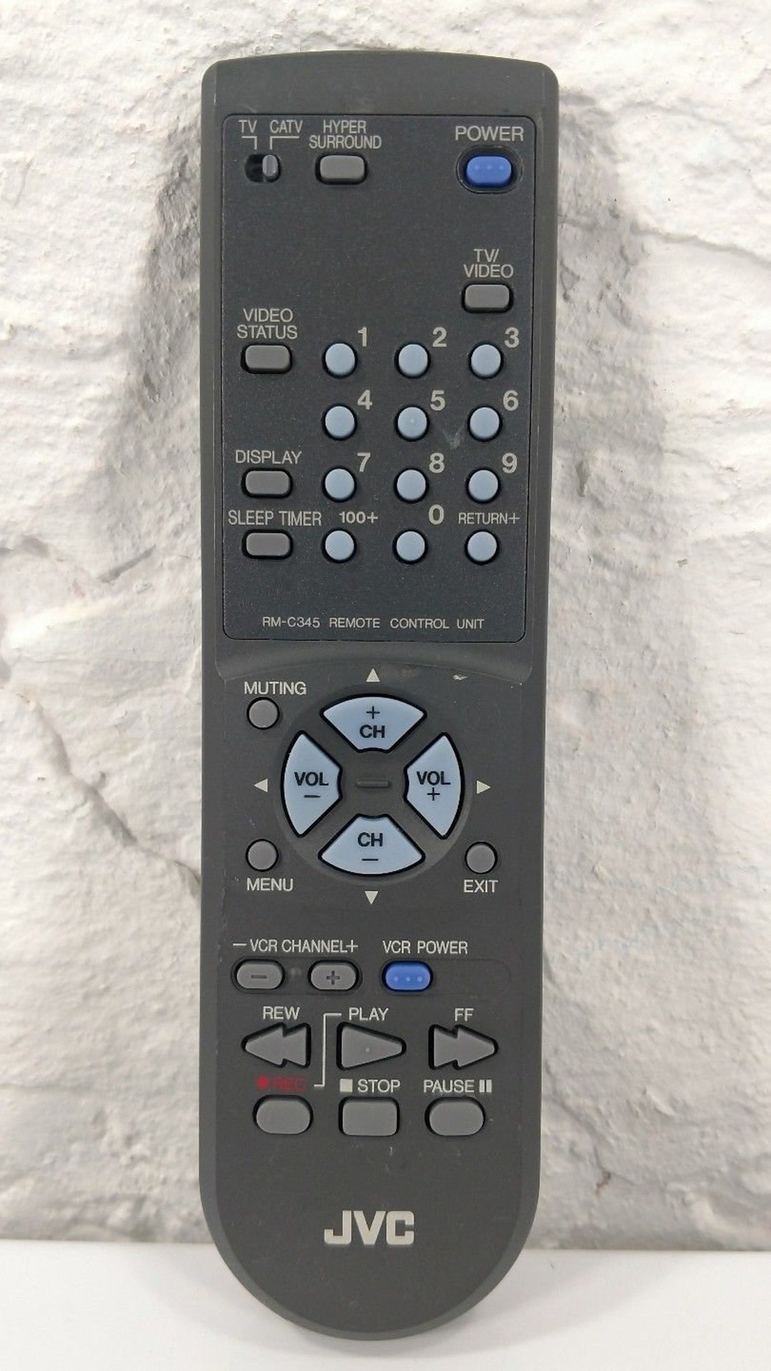 JVC RMC345 TV Remote for Av27020 Av27020ph Av32020 Etsy