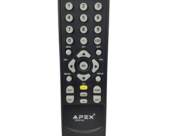 APEX RCNN131 Digital Converter Box Remote Control - DT250 DT250A DT502A