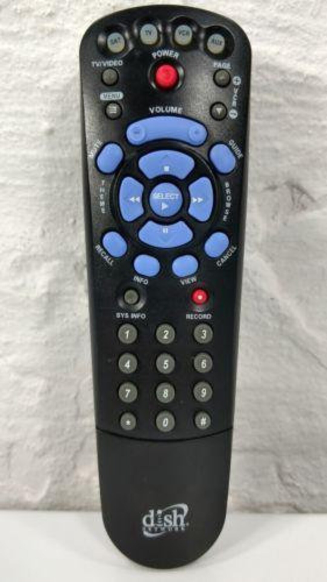 Dish Network 103602 Bell Expressvu BEV IR Remote Control 3700 301 311