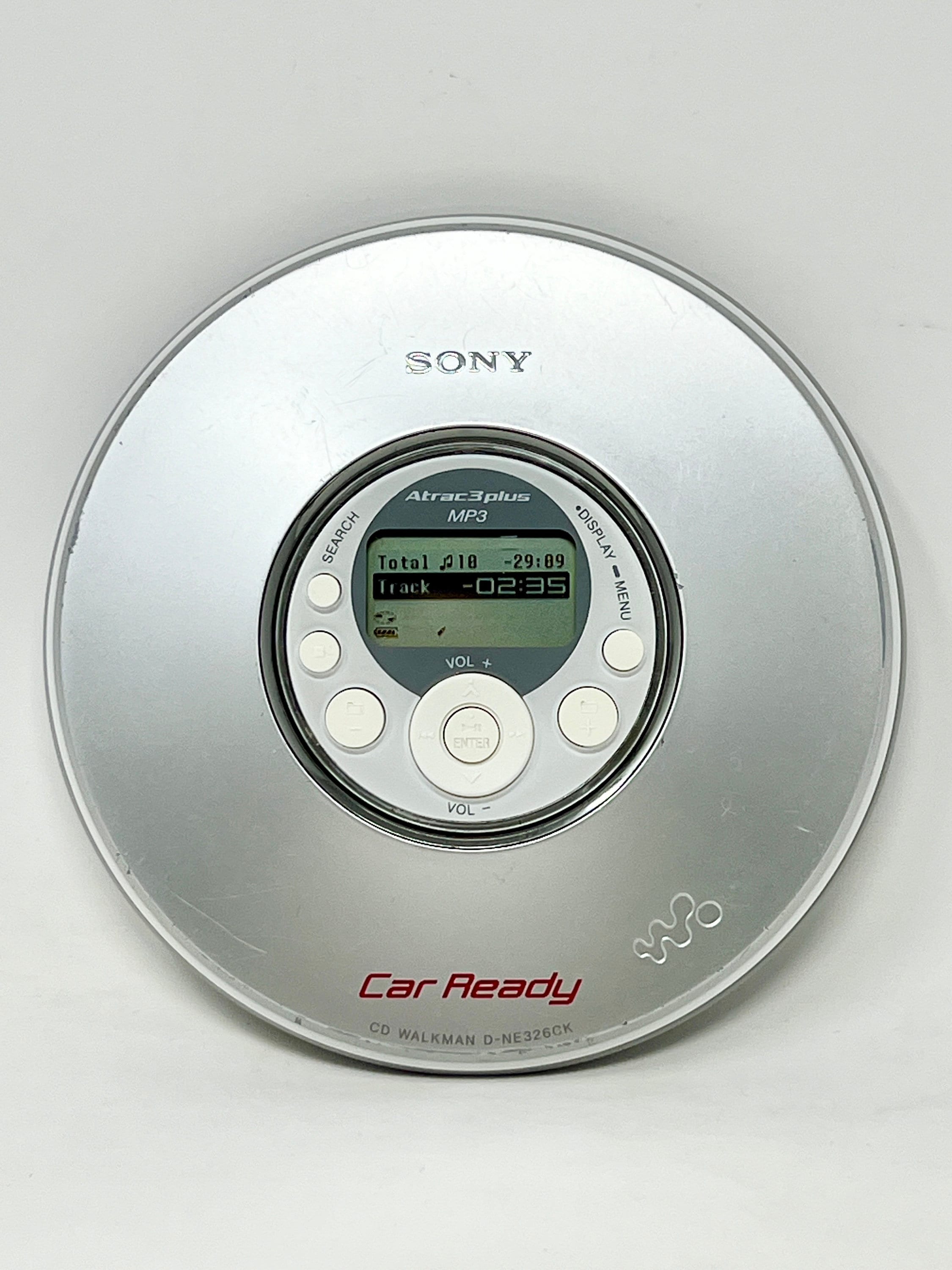Sony Walkman CD Player D-NE326CK Atrac3 Plus Discman W/ G