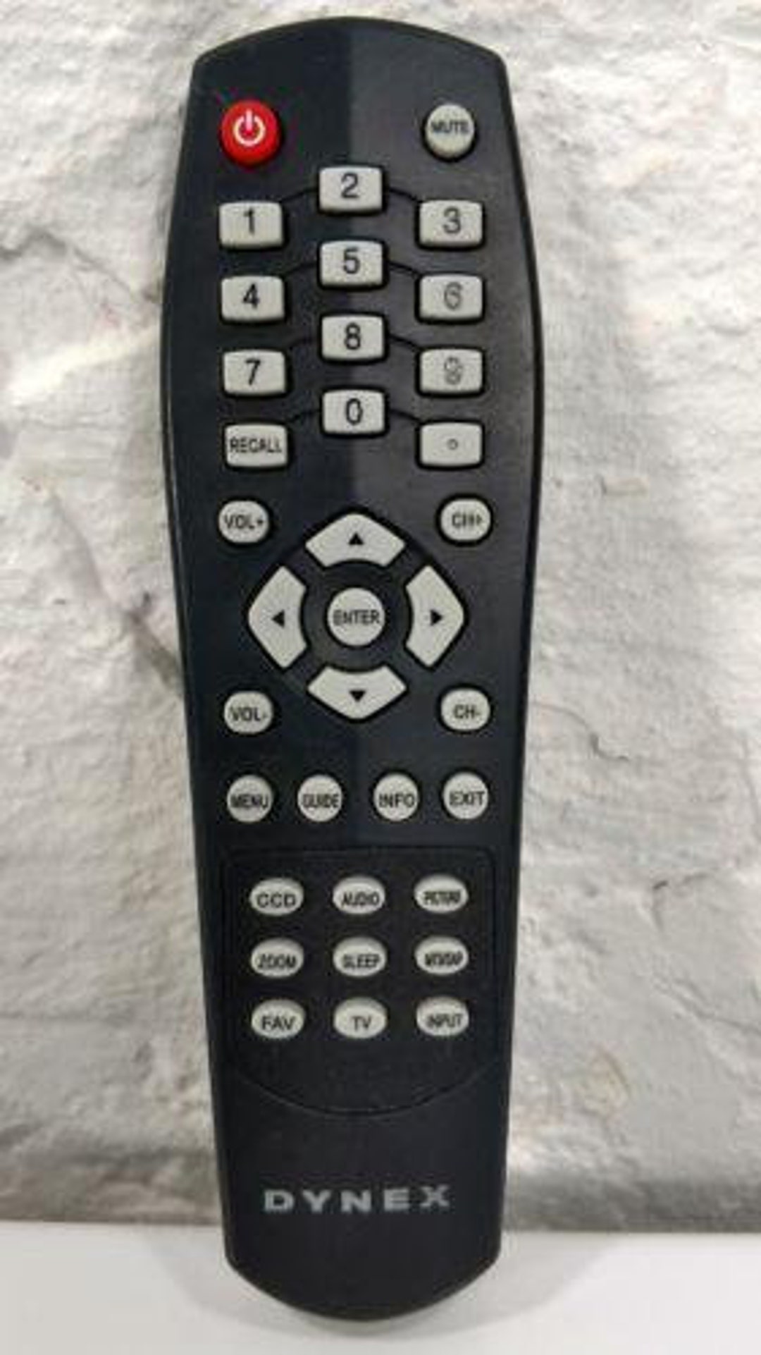 Dynex 49.24S06.005 TV Remote Control Etsy