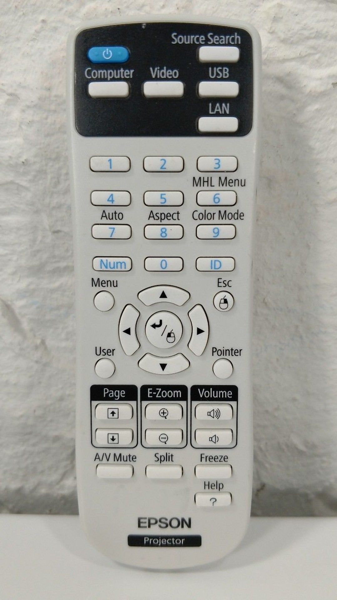 Epson 162636600 Projector Remote Control for Powerlite 955WH Etsy