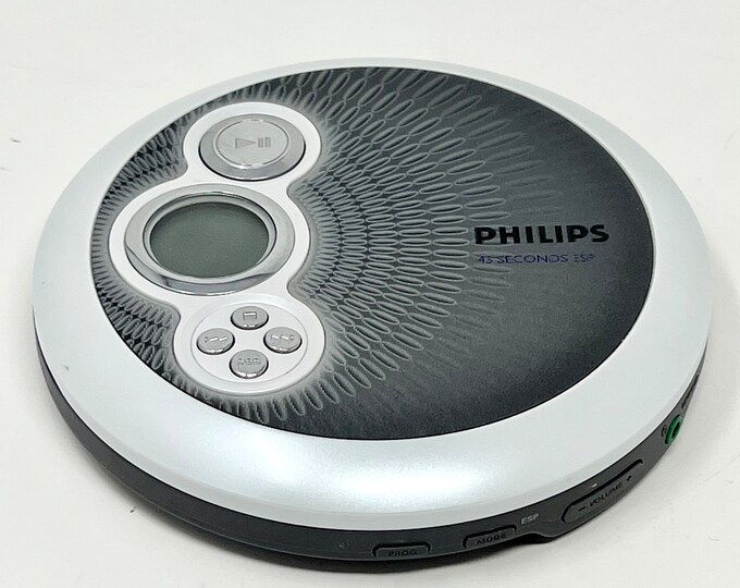Philips Portable CD Player Discman AX2411/17 With ESP Etsy