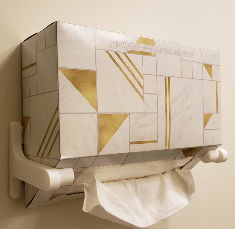 Kleenex Hand Towel Holder Wall Mount Etsy
