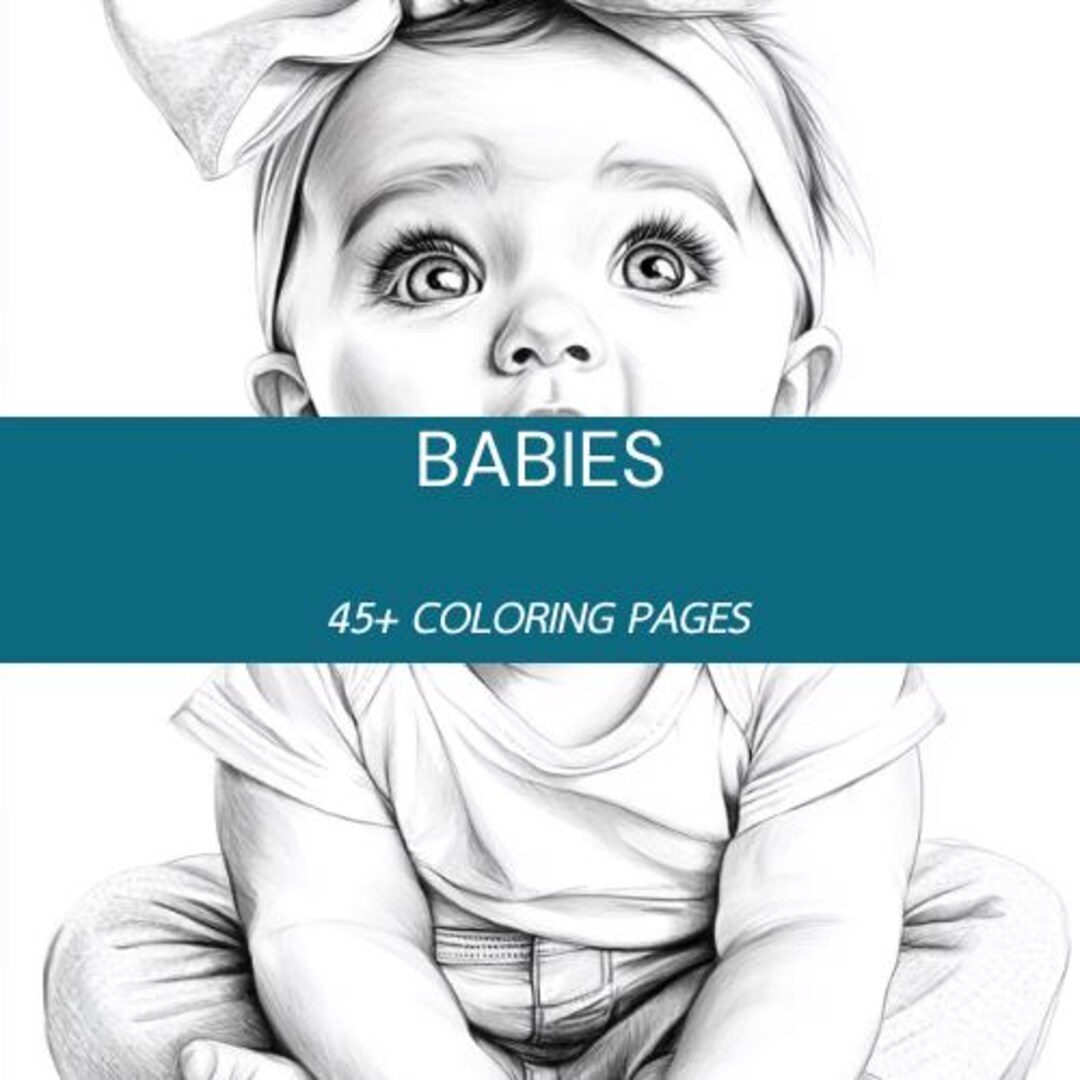Baby Girl Coloring Pages – 45+ Printable Sheets | Sweet Little Divas ...