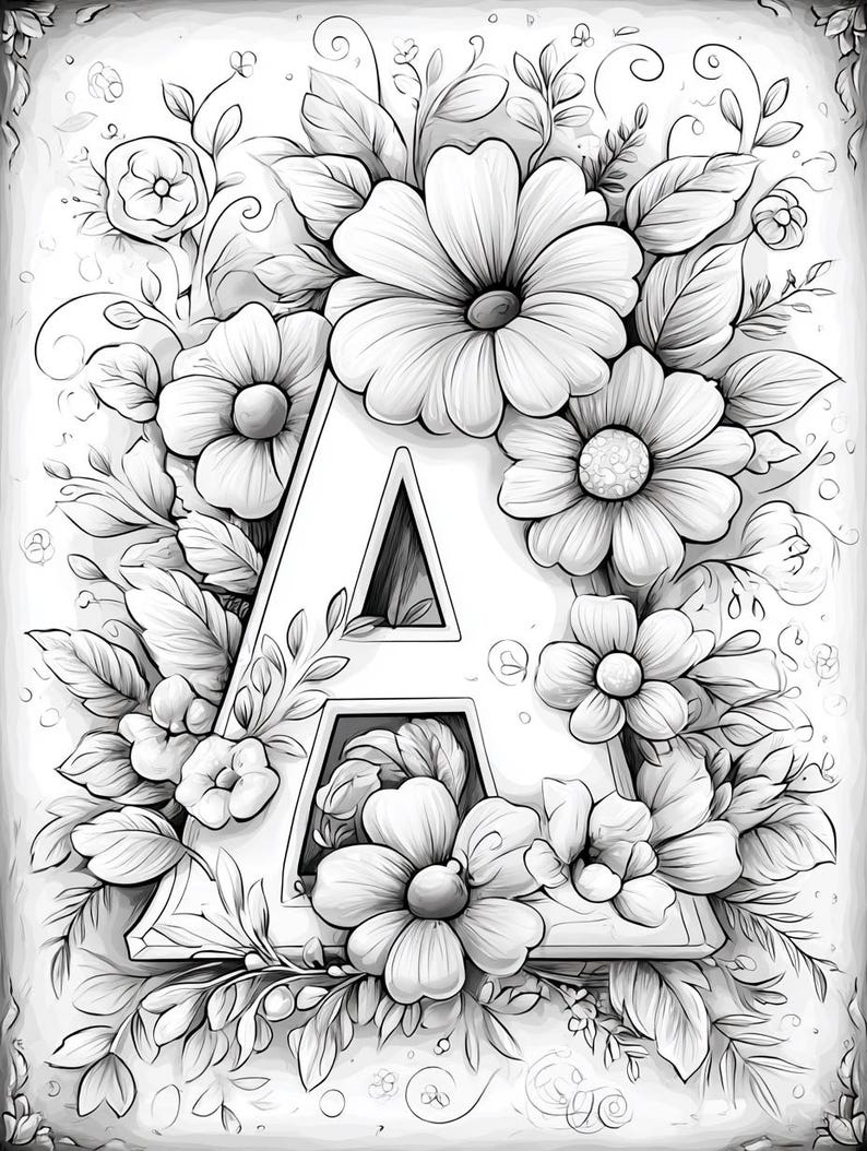 ABC Coloring Pages – 26 Printable Alphabet Sheets | Letters & Early Learning Coloring Pack