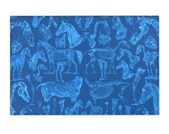 Copy of Equestrian Lover Area Rugs - Blue