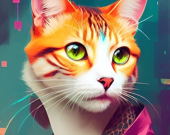 Feline Fashionistas: 165 Purrfect City Cats in Stylish Attire