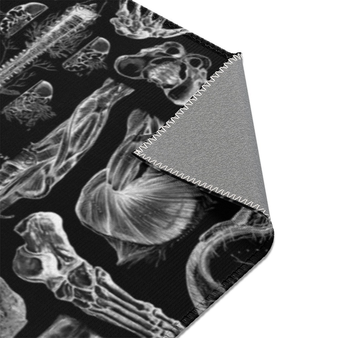Human Body Rug Human Anatomy Black Color Gothic Design Area Rugs - Etsy