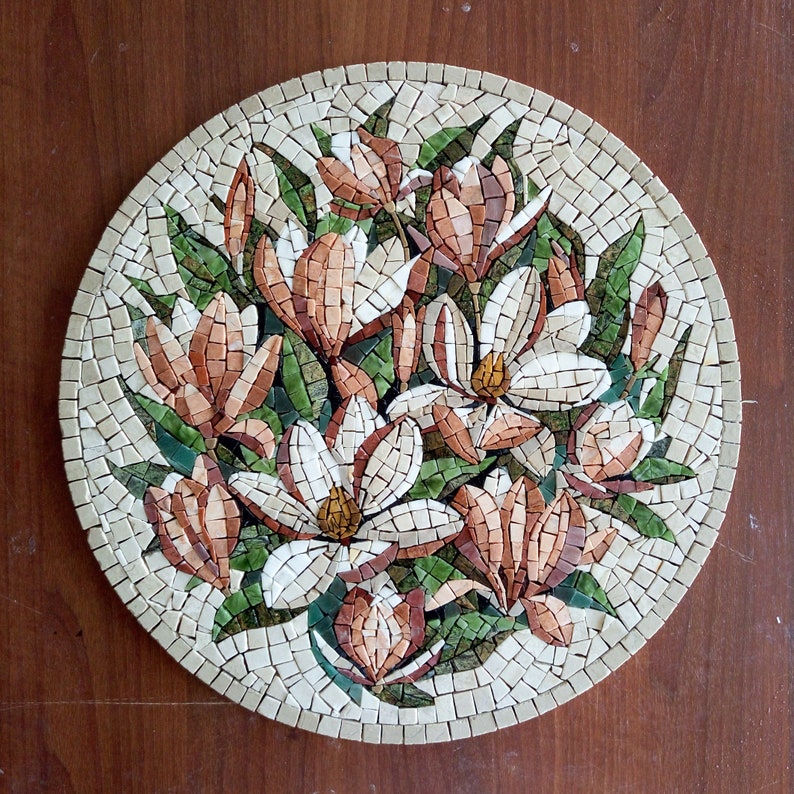 Marble Mosaic Magnolia, Mosaic Magnolia, Painting Magnolia, Wall Marble Mosaic Magnolia, Mosaic Magnolia, Painting Magnolia, Wall