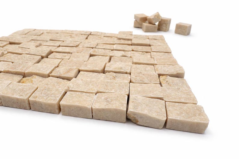 Marble Tiles for Mosaic Art | Hand Cut Roman Natural Stone Tesserae ...