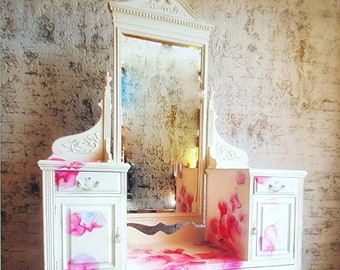 Vintage Painted Vanity