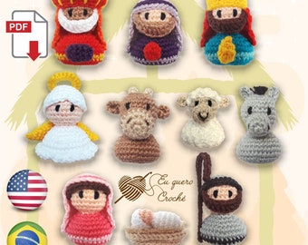 Nativity Amigurumi Pattern PDF ONLY, Crochet - Etsy