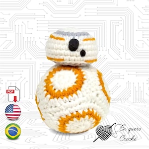 Bb-8 Toy Art amigurumi crochet pattern PDF