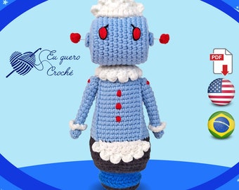 Rosie Jetson amigurumi crochet pattern PDF